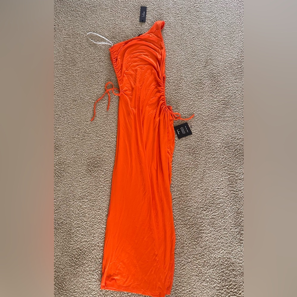 NWT Orange lulus dress!